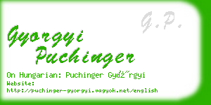 gyorgyi puchinger business card